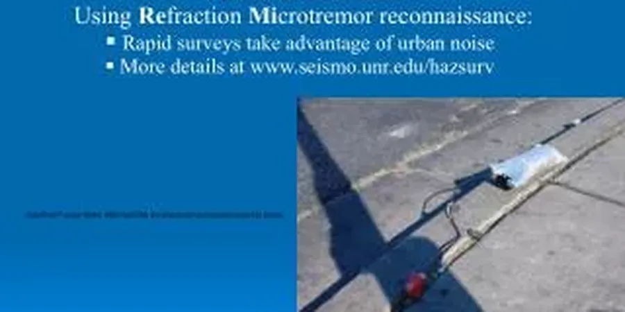 Illustrative image of Microzonificacion sismica in Anchorage